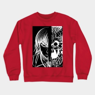 sparda in black, dante from devil may cry Crewneck Sweatshirt